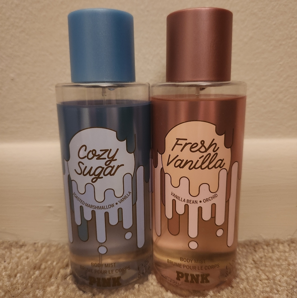 Pink body spray
